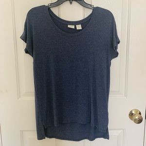 St.tropez blue high low t-shirt